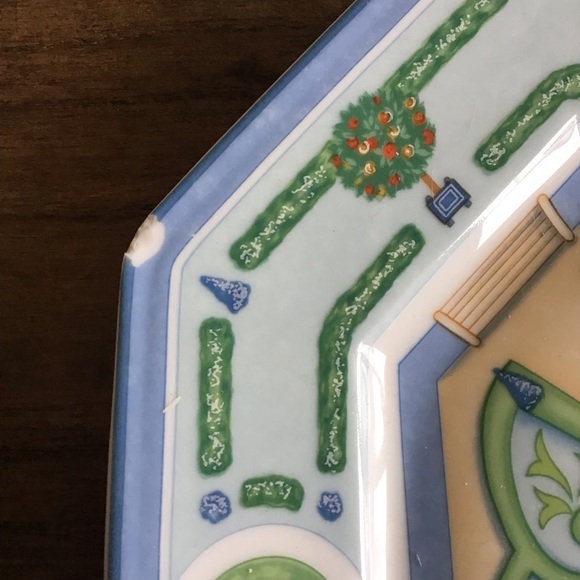 Limoges France Philippe Deshoulieres Jardin Royal Versailles Dinner Plate - Picture 3 of 5